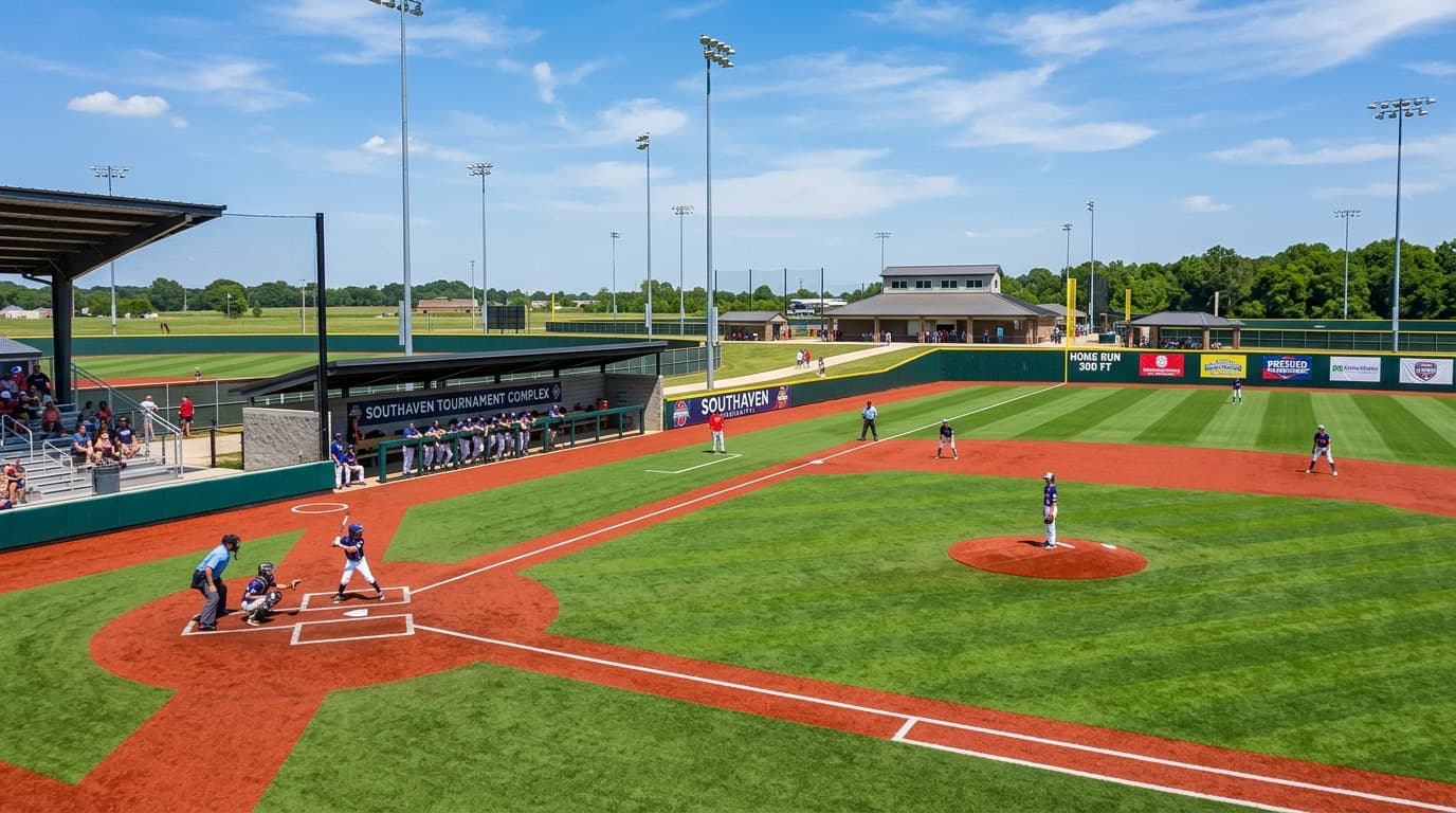 Snowden Grove Baseball Complex in Southaven